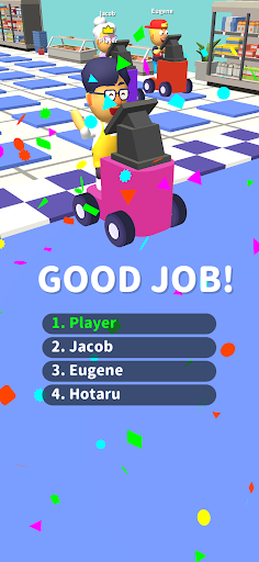 Cashier Race Screen 3