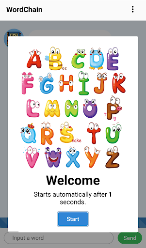 Android application 영어 끝말잇기 - WordChain Bot, Lasta screenshort