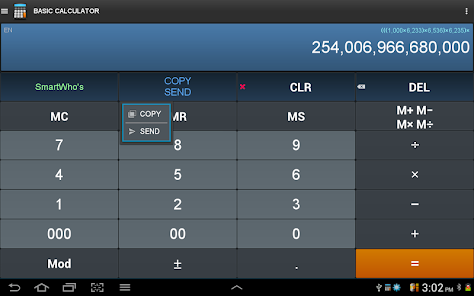 Captura 18 Calculadora inteligente android