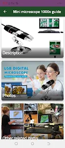 Mini microscope 1000x guide