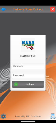 Android application Genesis Delivery Order Picking screenshort