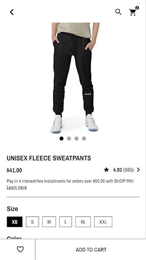 L&Co Store Screen 2