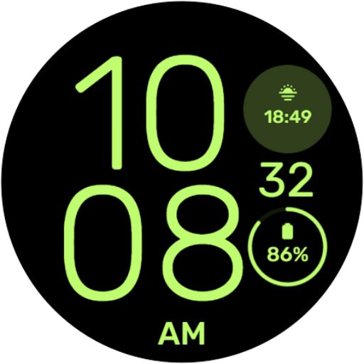 Simple II - Wear OS Watchface