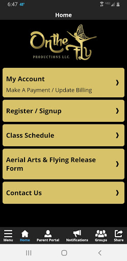 On the FLY Studios Screen 2