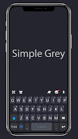 screenshot of Simple Grey Theme