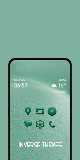 Screenshot of Emerald Blend Icon Pack