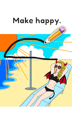 Draw Happy Devil : Puzzle Game - Screenshot 3