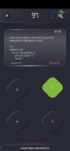 Codemind Screen 3
