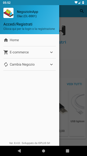 NegozioInApp Screen 2