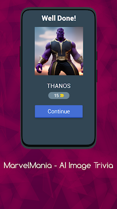 MarvelMania - AI Image Trivia - Screenshot 2