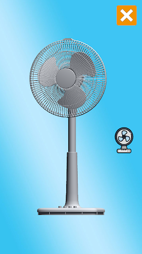 Android application Fan screenshort