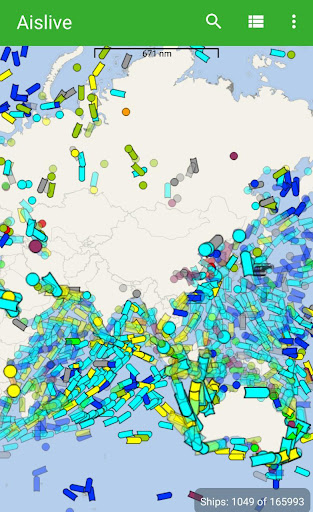 AISLive: Ship Tracking Screen 2
