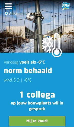 Android application FNV Bouw screenshort