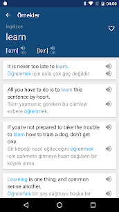 İngilizce Türkçe Sözlük Turkish English Dictionary APK 2022 4