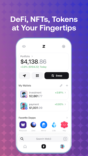 Zerion Wallet: Crypto & Web3 3