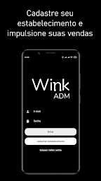 Wink ADM - Cadastre e gerencie seu estabelecimento