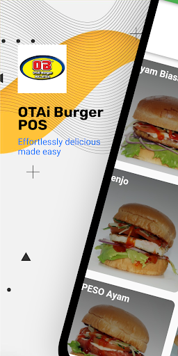 Android application Otai Burger POS System screenshort