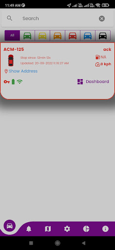 Eagle Tracker Screen 2