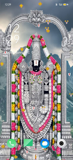 Lord Balaji Live Wallpaper Screen 3