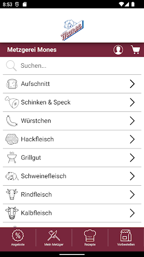 Metzgerei Mones Screen 2