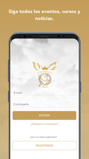 Android application AT THE LORD'S FEET CHURCH screenshort