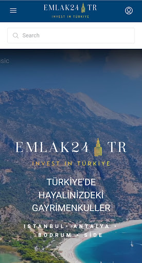 Android application Emlak24Tr screenshort