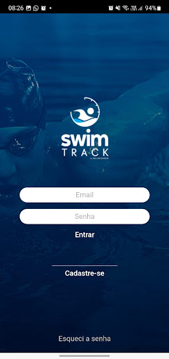 Android application Swim Track screenshort