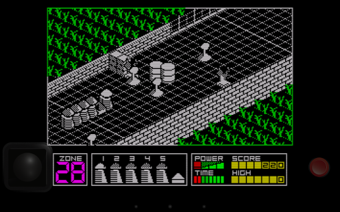 Spectaculator, ZX Emulator Screenshot