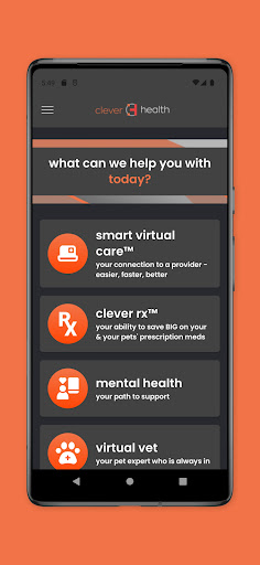 Clever Health Screen 2