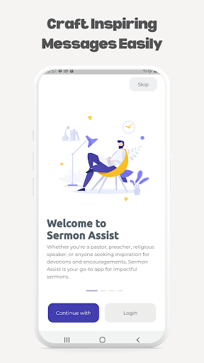 Android application Sermon Assist screenshort