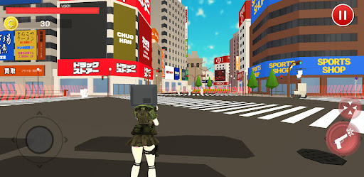 Android application Anime Toilet Heads Invasion screenshort