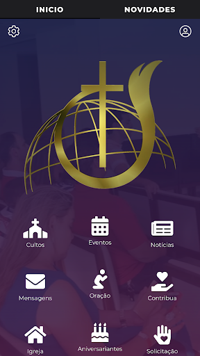 Android application IDAC CHURCH screenshort