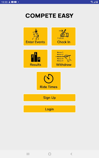 Android application Compete Easy screenshort