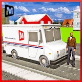 TRANSPORT TRUCK: MAIL DELIVERY icon