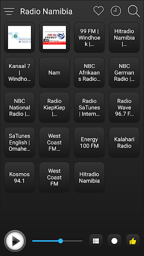 Namibia Radio FM AM Music Screen 2