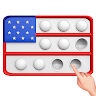 Pop It Flags 3D - DIY Antistress Calming Game