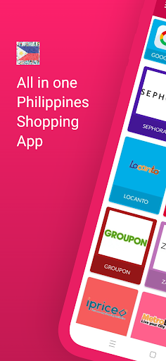 Android application Philippines Shopping Hub screenshort