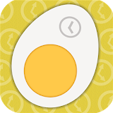Boiled egg timer icon
