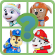 Paw characters QUIZ - Androidアプリ