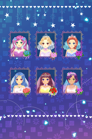 Anime Wedding Dress Up - Screenshot 2