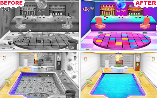 Hotel Room Cleaning Girls Game Screen 3