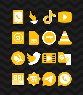 Light Yellow - Icon Pack Screenshot