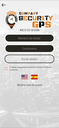 Visualização do aplicativo