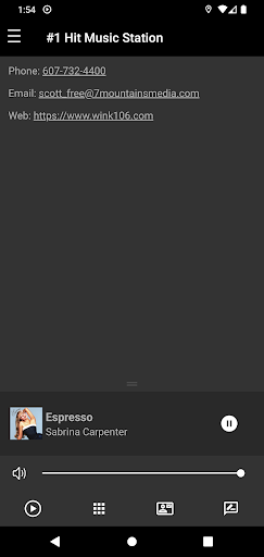 Android application Wink 106 screenshort