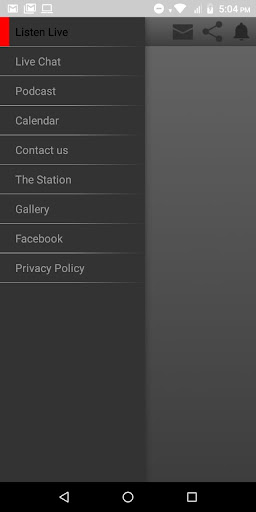 Android application Heita FM screenshort