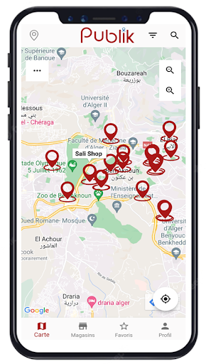 Android application Publik screenshort