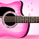 Princess Pink Guitar For Girls - Guitar Simulator