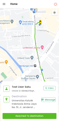 e-Trans driver Screen 2