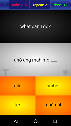 Android application Speakin' Ilonggo screenshort