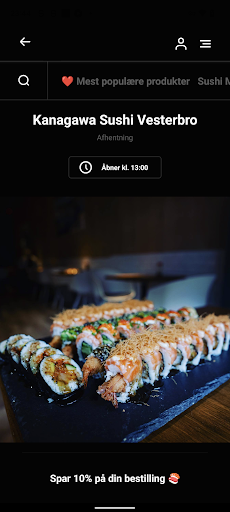 Android application Kanagawa Sushi screenshort
